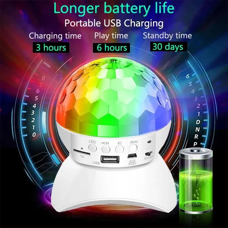 Dynamic RGB Bluetooth Speaker with Stunning Lights & Superior Sound Quality