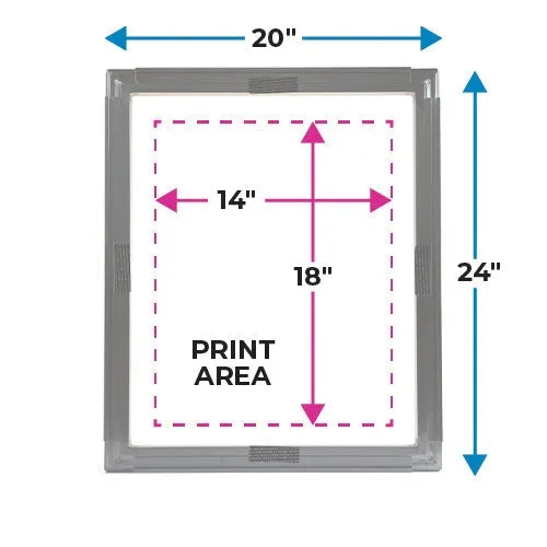 Eco Frame with 4 Locking Strips  - 20x24in