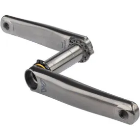 eeWings All-Road Titanium Crankset - 170mm Direct Mount 30mm Spindle Brushed Titanium