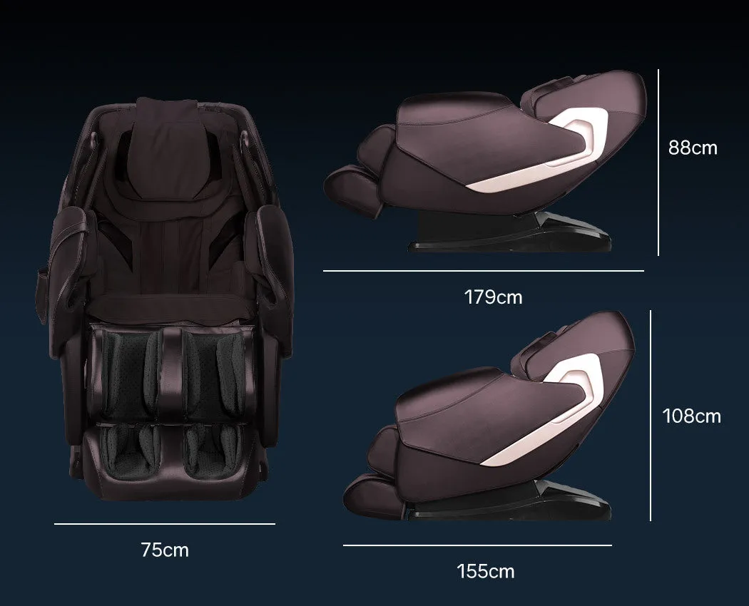 Electric Massage Chair Zero Gravity Heating Kneading Recliner Full Body Shiatsu Massager