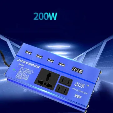 Electrical Car Caravan modified Sine Wave Power Inverter 200W