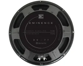 Eminence DV-77 12" Mick Thomson Signature Speaker 8 Ohm