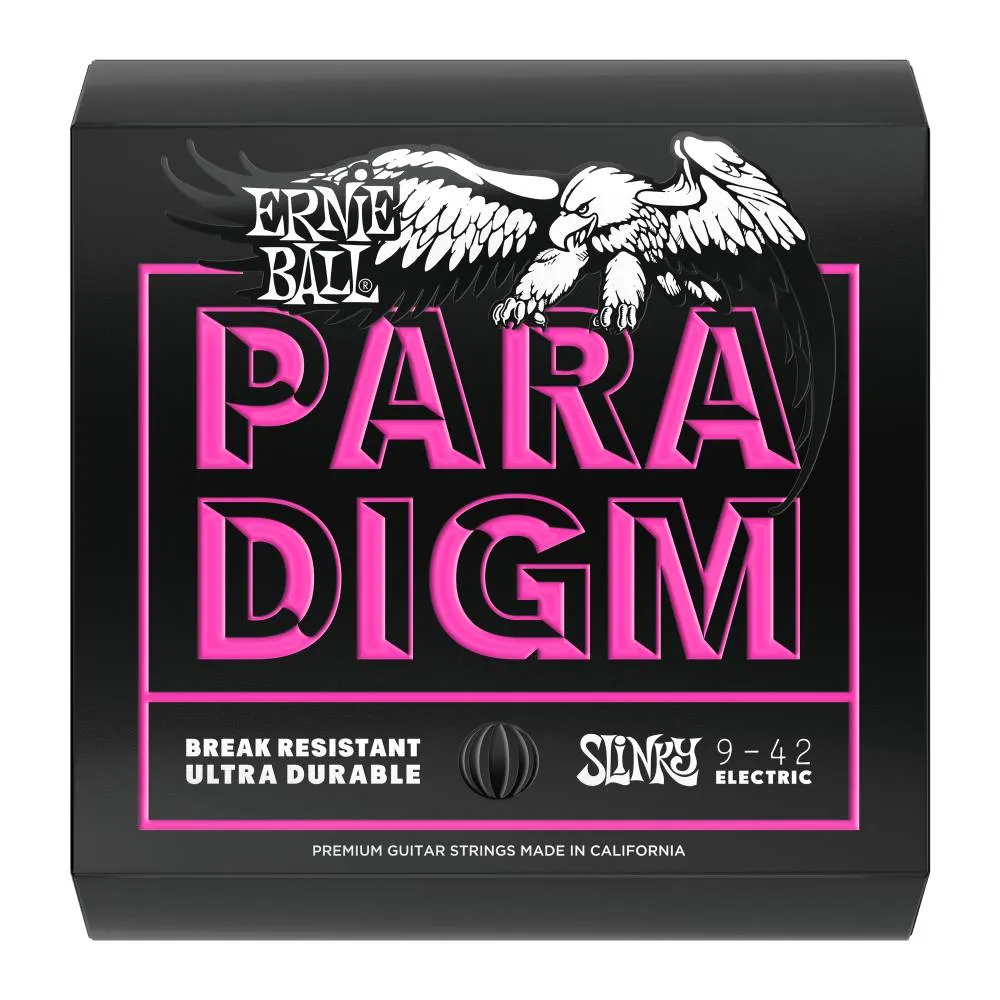 Ernie Ball 2023 Paradigm Super Slinky Electric Guitar Strings 09-42