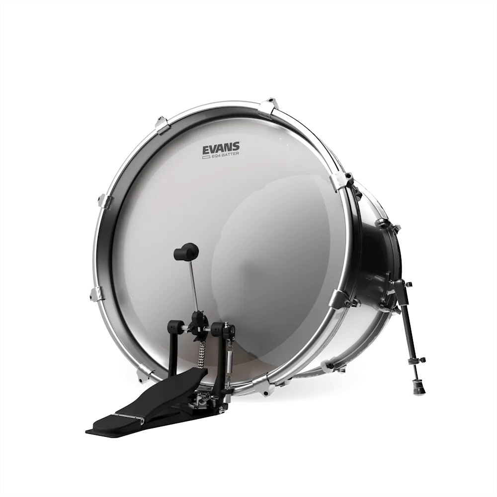 Evans EQ4 Frosted Bass Drum Head 22''