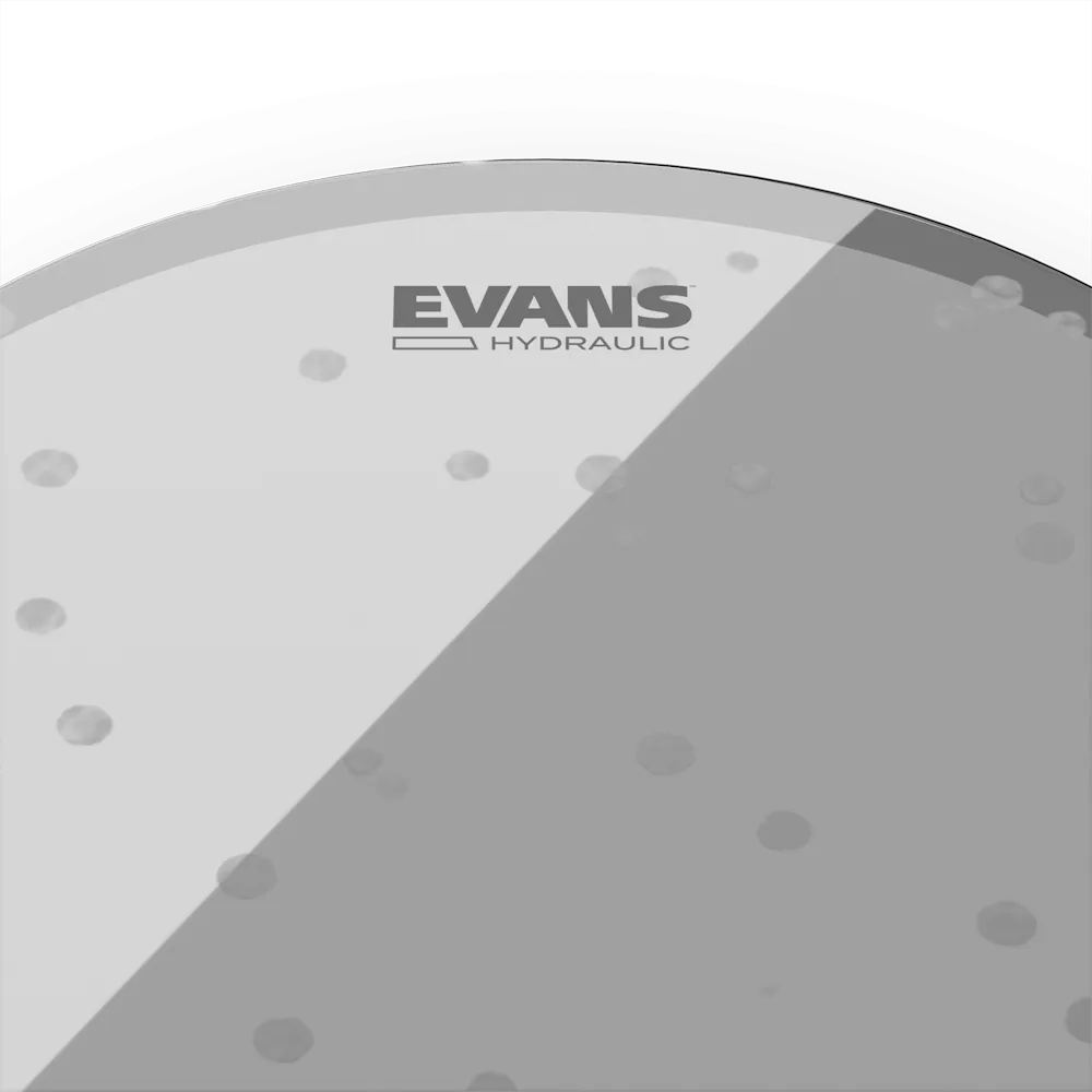 Evans Hydraulic Glass Drum Head, 14 Inch