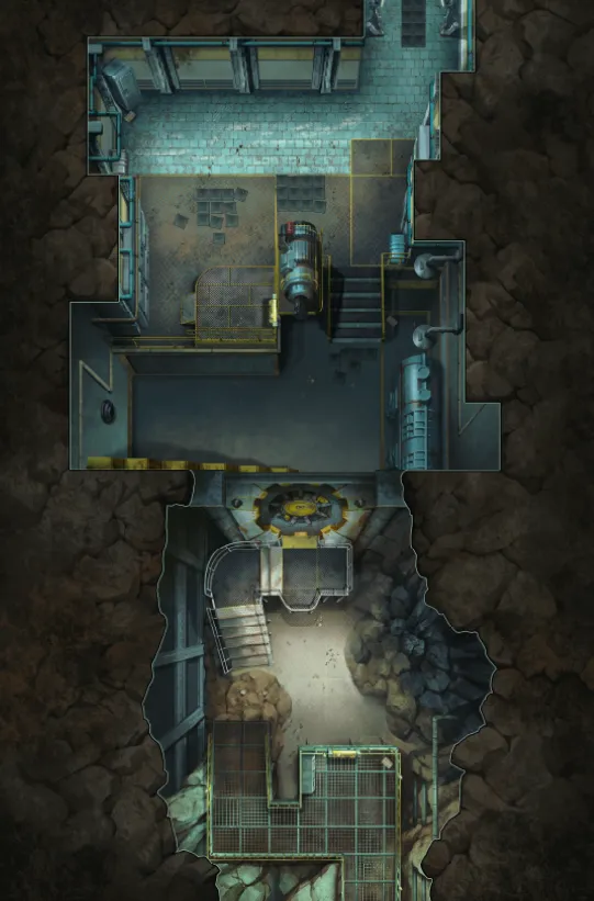 Fallout The Roleplaying Game - Map Pack 1: Vault