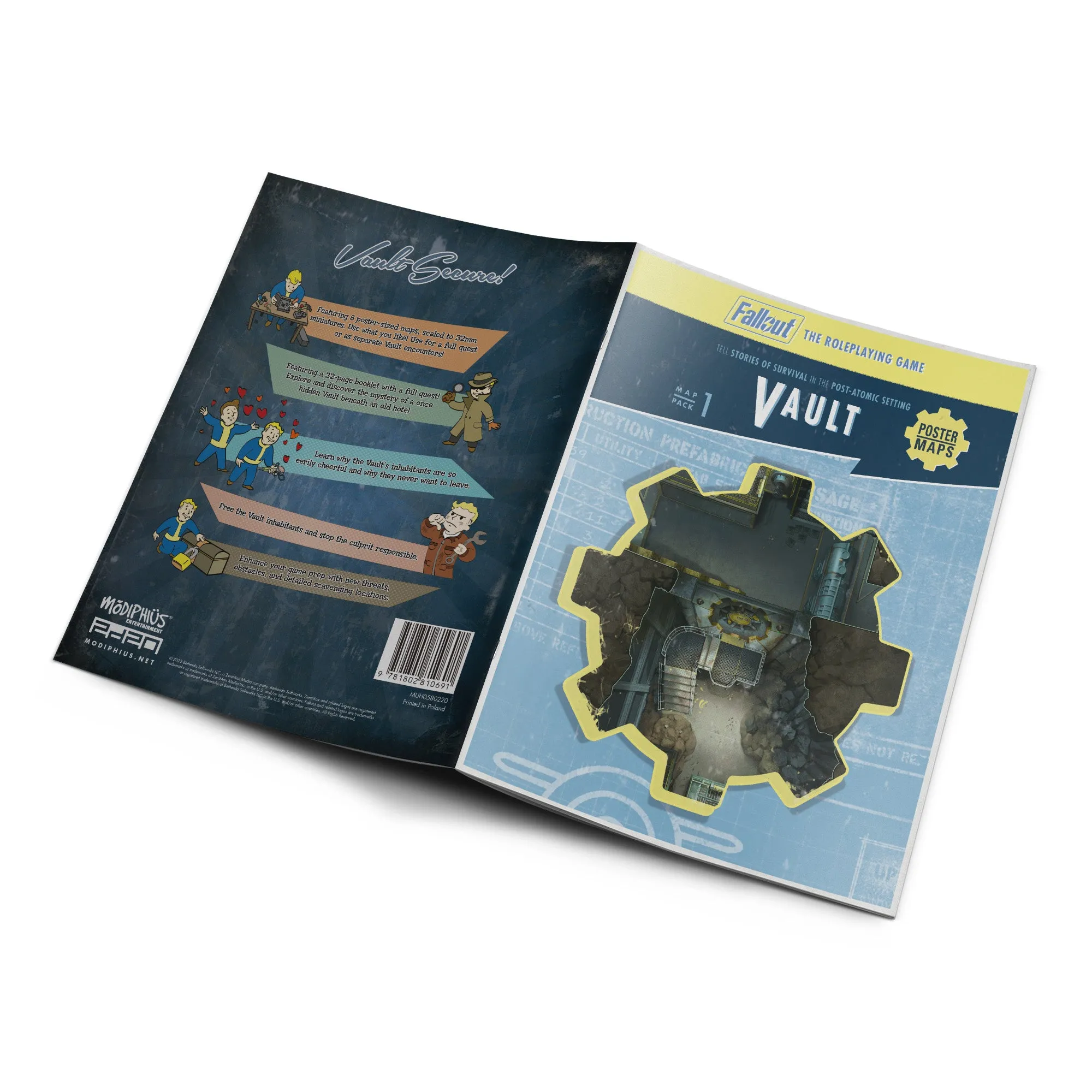 Fallout The Roleplaying Game - Map Pack 1: Vault