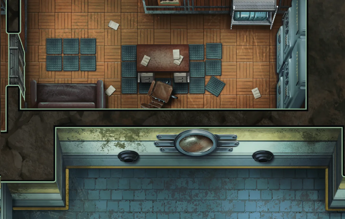 Fallout The Roleplaying Game - Map Pack 1: Vault
