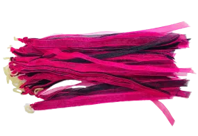Fascinators - Hot Pink and Black - 24 Pieces
