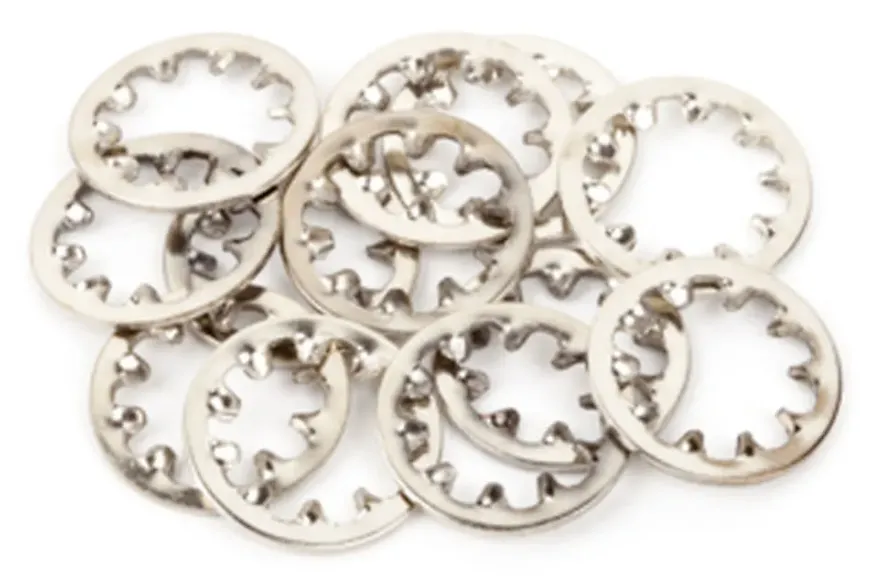 Fender Potentiometer Locking Washers (12) (Nickel)