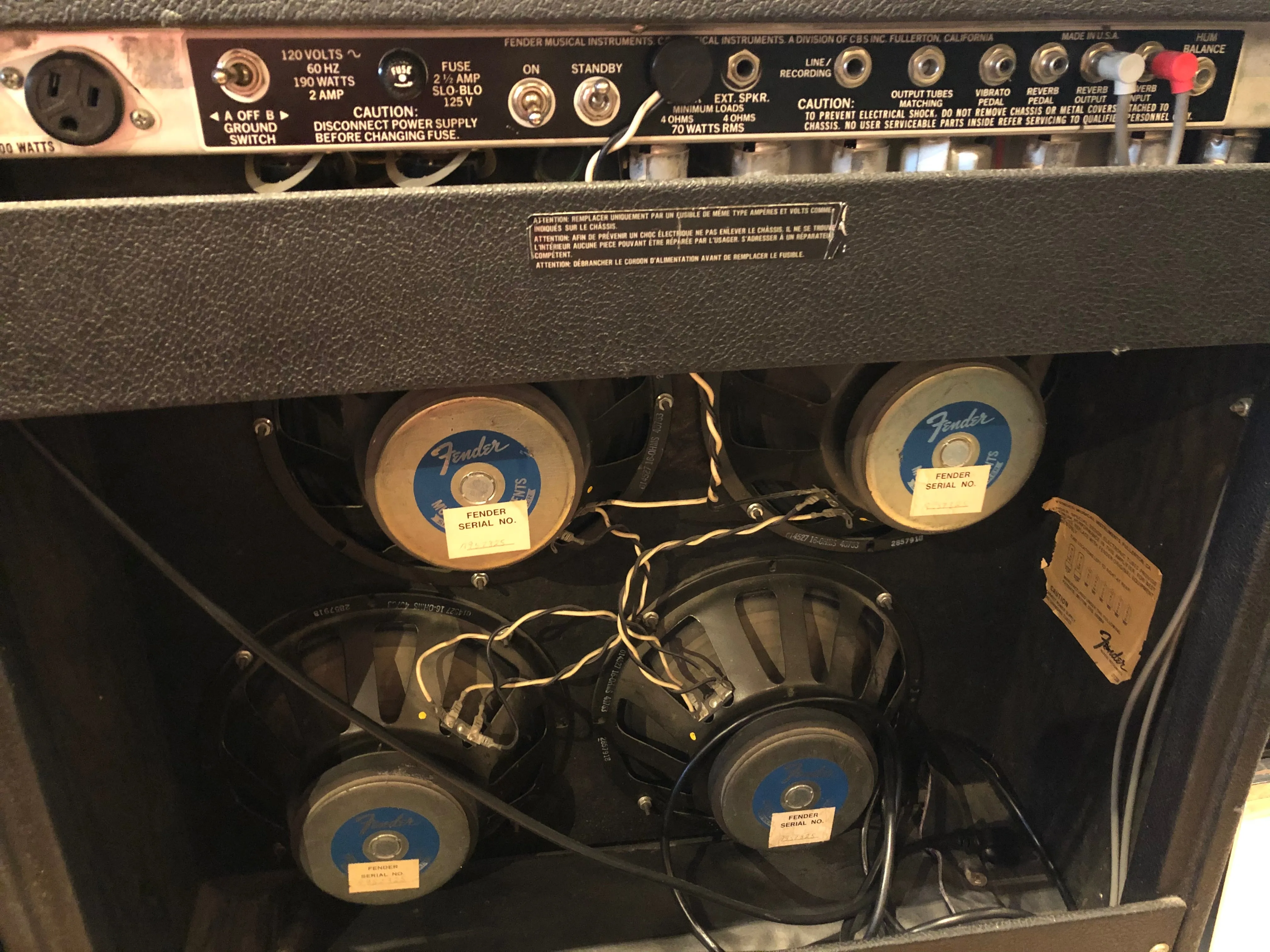 Fender Super Reverb 1979