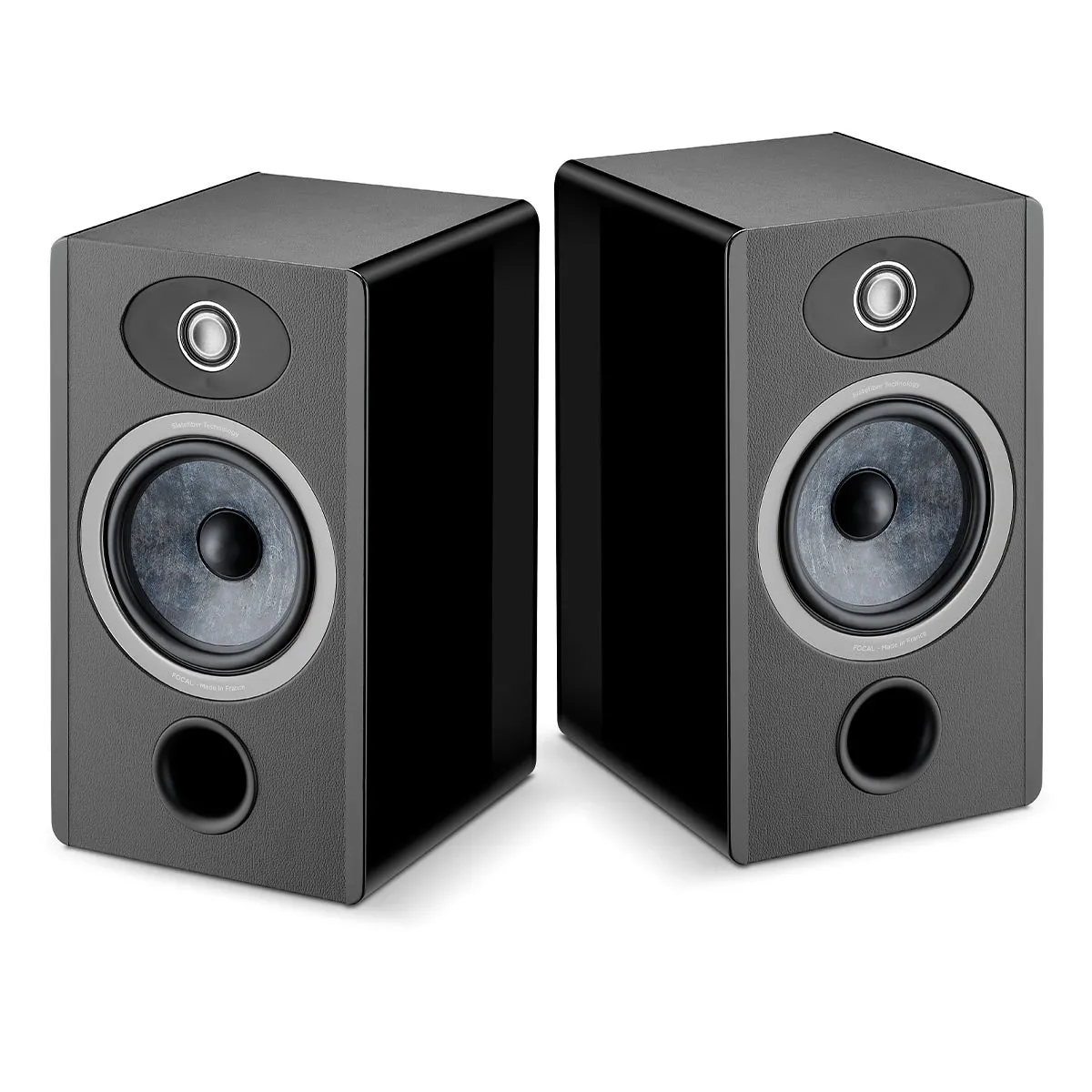 Focal Vestia No.1 2-Way Bass-Reflex Bookshelf Loudspeaker - Pair (Black High Gloss)