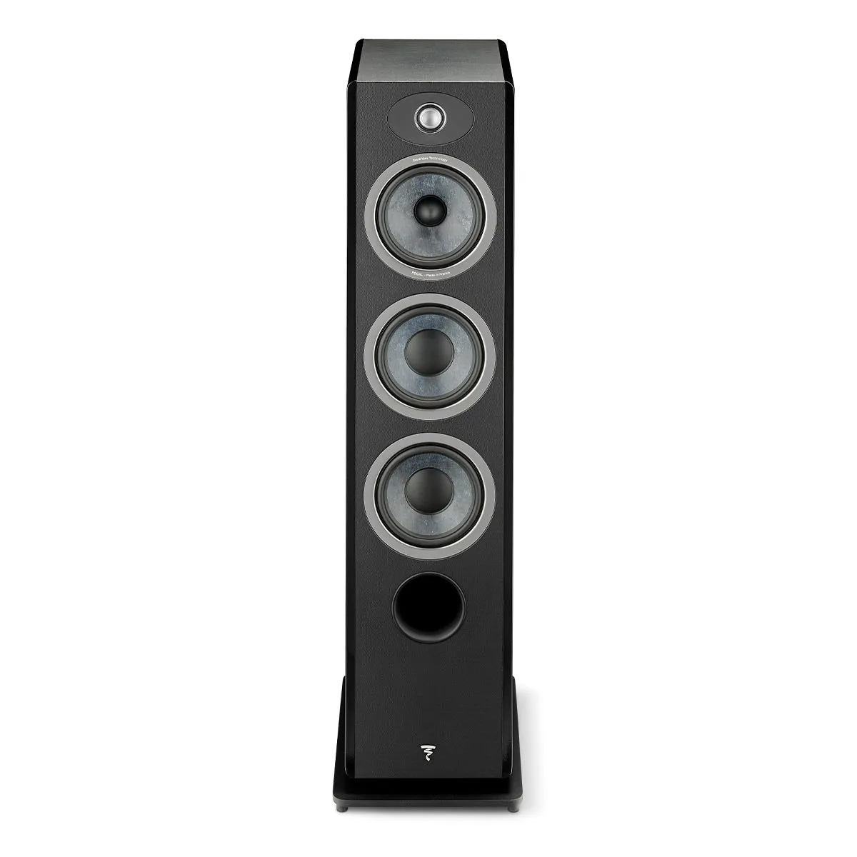 Focal Vestia No.2 3-Way Bass-Reflex Floorstanding Loudspeaker with 2 Woofers - Pair (Black High Gloss)