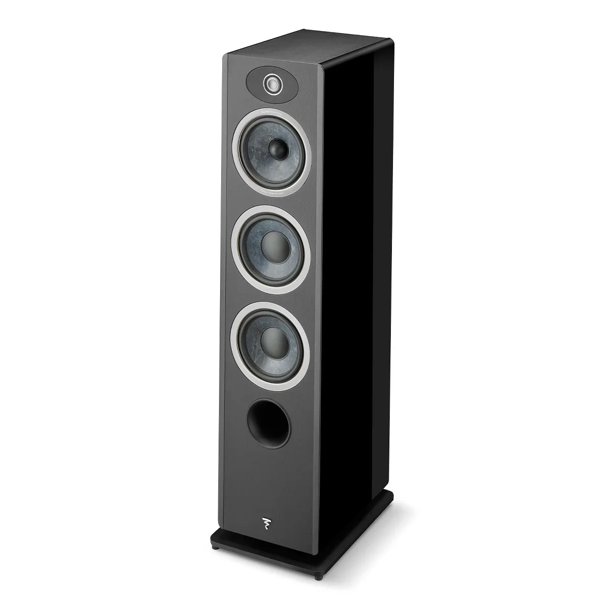 Focal Vestia No.2 3-Way Bass-Reflex Floorstanding Loudspeaker with 2 Woofers - Pair (Black High Gloss)