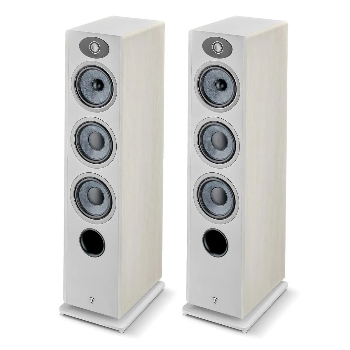 Focal Vestia No.2 3-Way Bass-Reflex Floorstanding Loudspeaker with 2 Woofers - Pair (Light Wood)