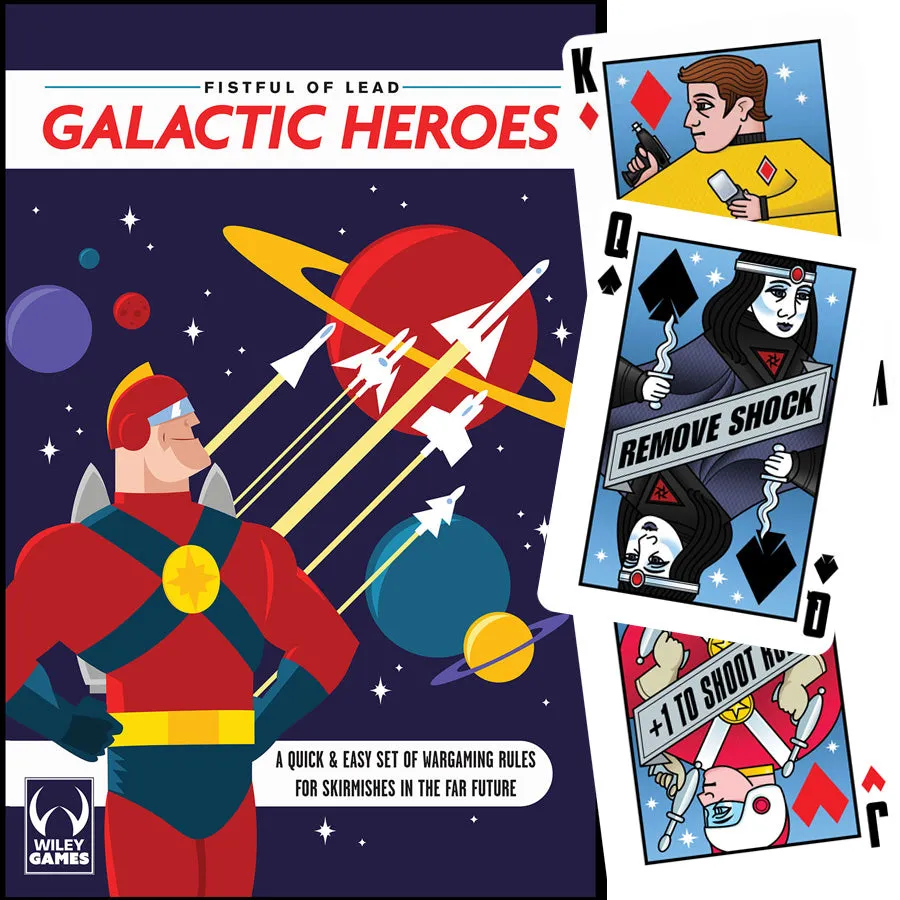 Galactic Heroes, 2nd Ed Bundle - Rules   Cards