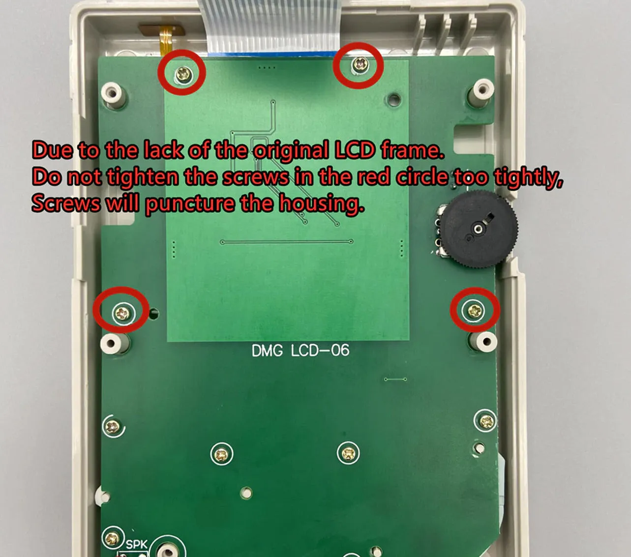Game Boy DMG 2.6" IPS Backlight LCD Kit