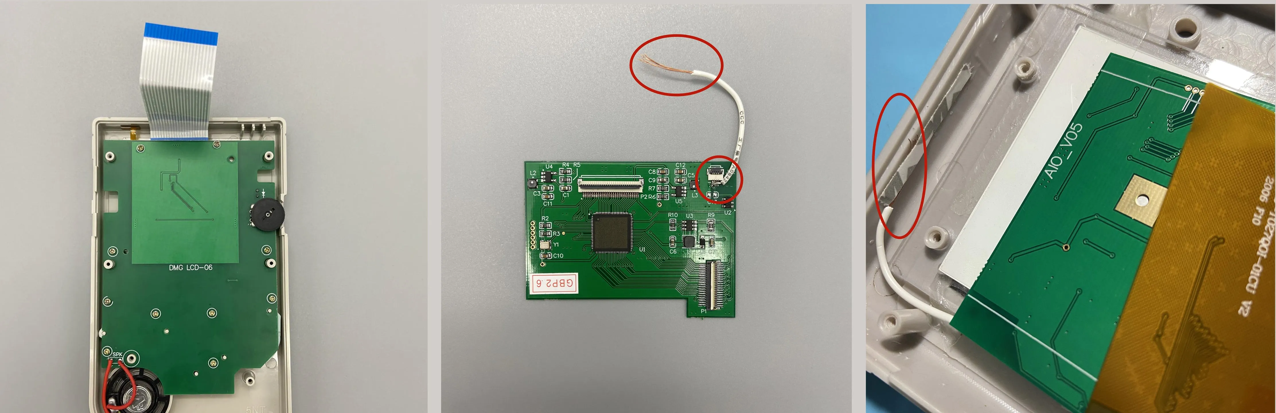 Game Boy DMG 2.6" IPS Backlight LCD Kit