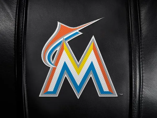 Gaming Chair 100 Pro with Miami Marlins Logo