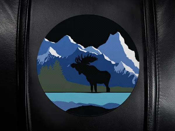 Gaming Chair 100 Pro with Moose Mountain Scene Logo Panel
