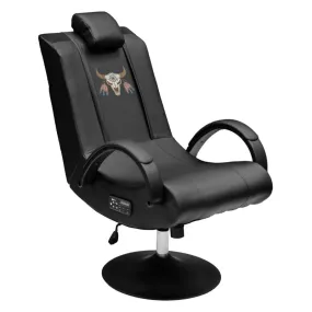Gaming Chair 100 Pro with Painted Skull Logo Panel