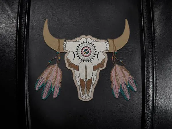 Gaming Chair 100 Pro with Painted Skull Logo Panel