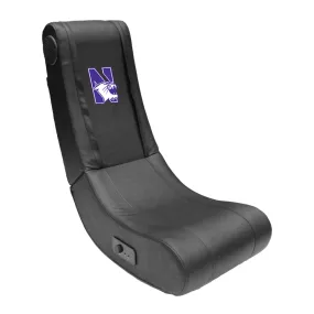 Gaming Chair 100 with Northwestern Wildcats Logo