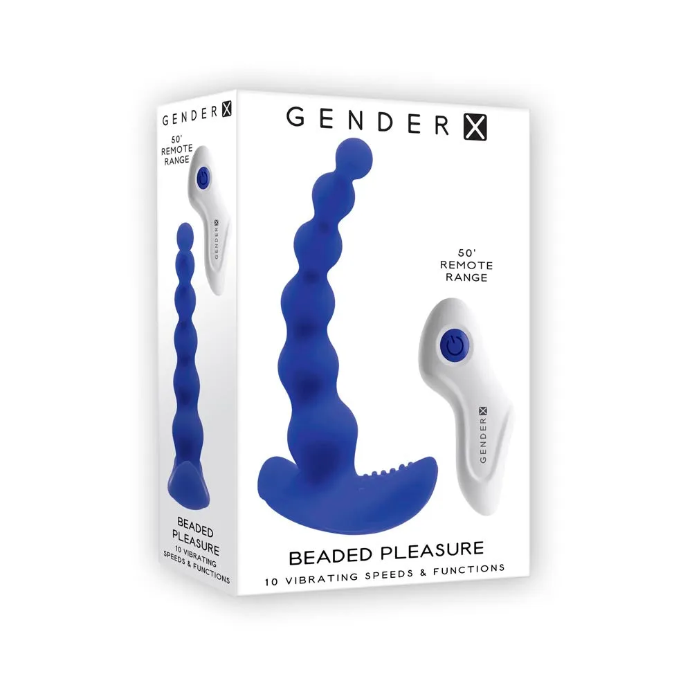 Gender-X  Beaded Pleasure w/ Remote