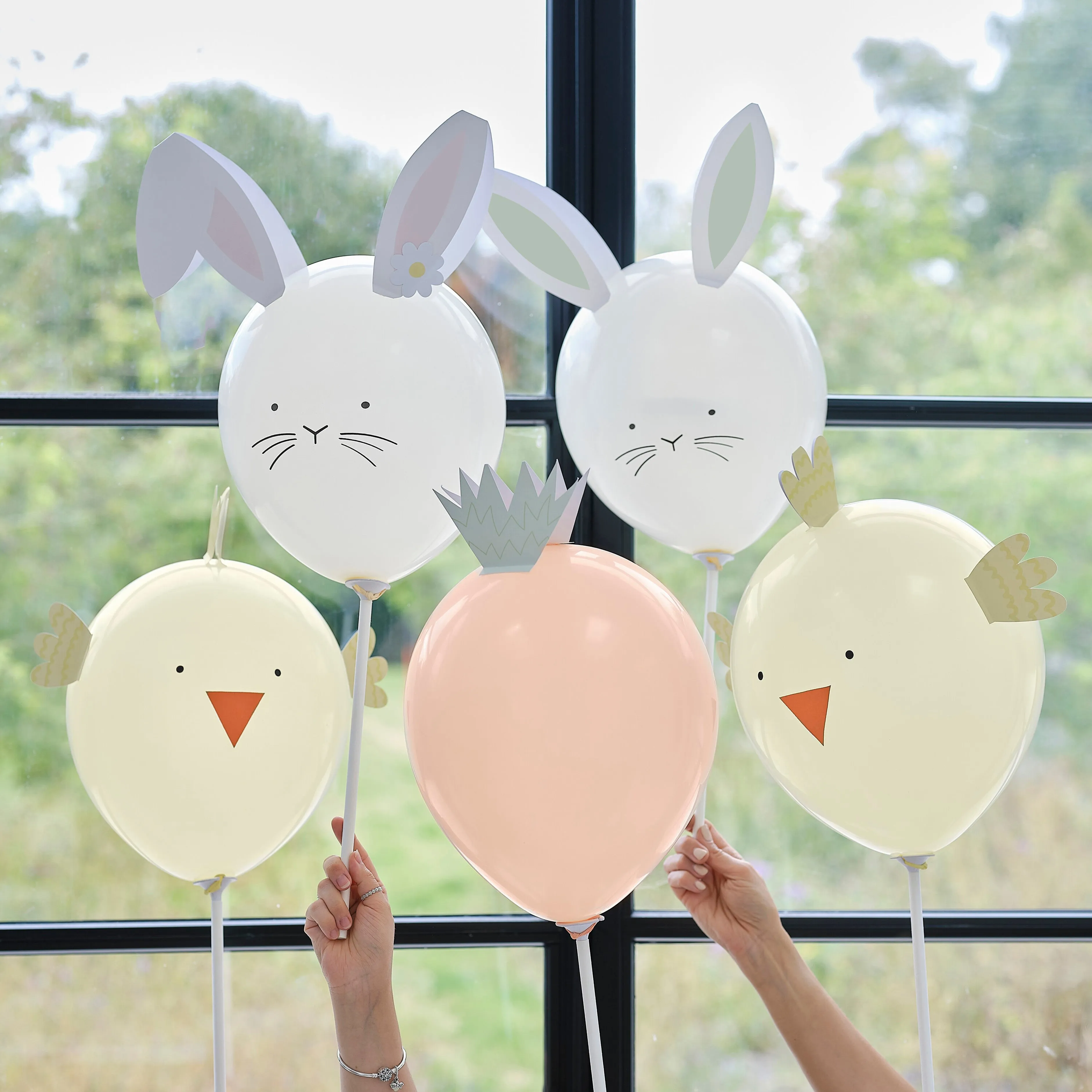 Ginger Ray Balloon Set 5PCS | Easter