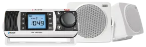 GME GR300 AM/FM Receiver with GS320W speakers