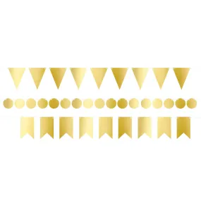 Gold Foil Mini Streamer Kit
