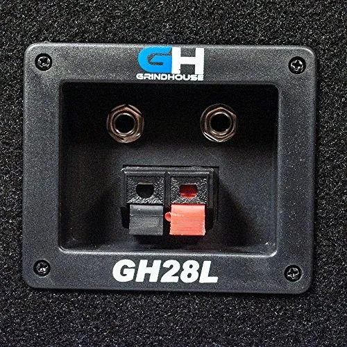 Grindhouse Speakers - GH28L - Passive Dual 8 Inch 2-Way PA/DJ Loudspeaker Cabinet - 900 Watt Full Range PA/DJ Band Live Sound Speaker