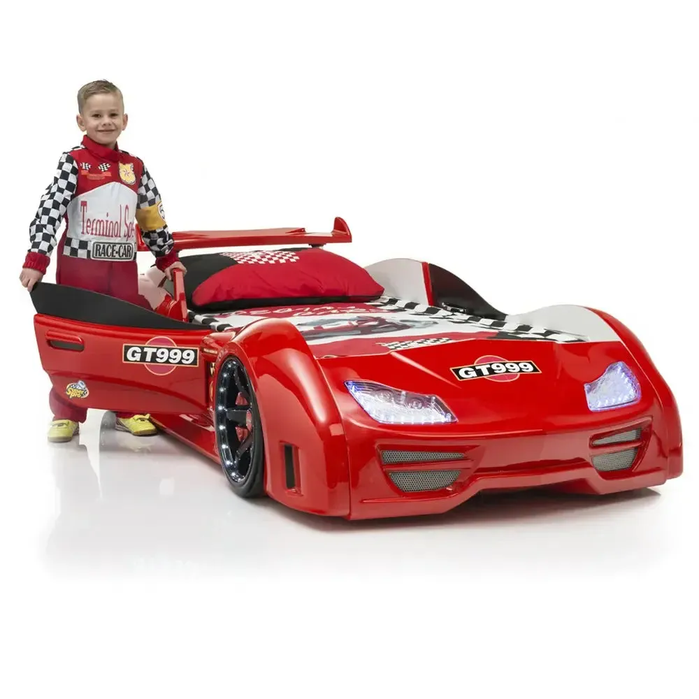 GT999 Race Car Bed with LED Lights & Sound FX