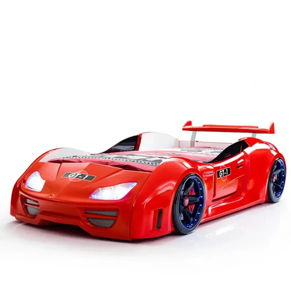 GT999 Race Car Bed with LED Lights & Sound FX