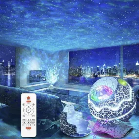 Hakol Star Projector   Bluetooth Speaker Combo for Bedroom