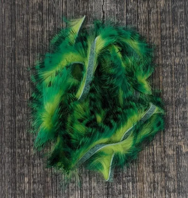 Hareline Dubbin Tiger Barred Rabbit Strips 1/8"