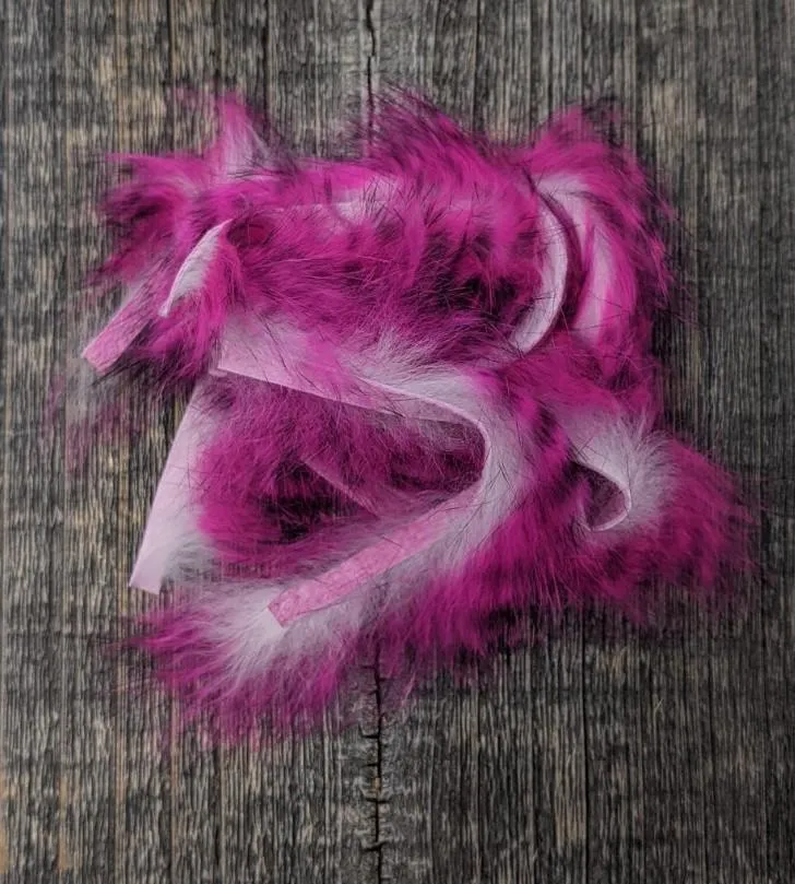 Hareline Dubbin Tiger Barred Rabbit Strips 1/8"