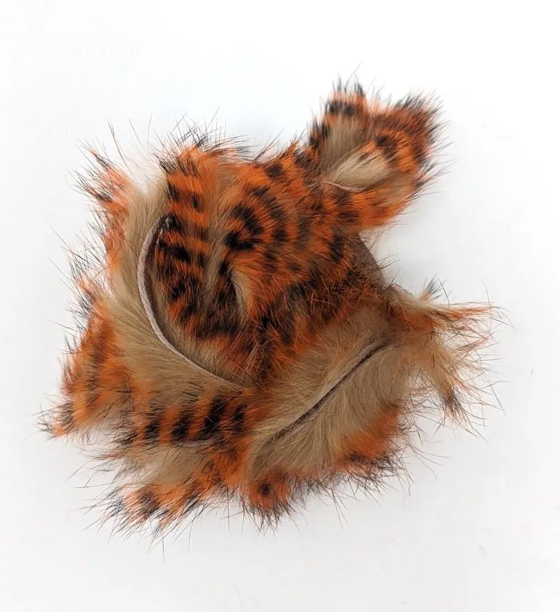 Hareline Dubbin Tiger Barred Rabbit Strips 1/8"
