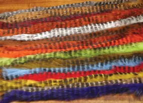 Hareline Dubbin Tiger Barred Rabbit Strips 1/8"