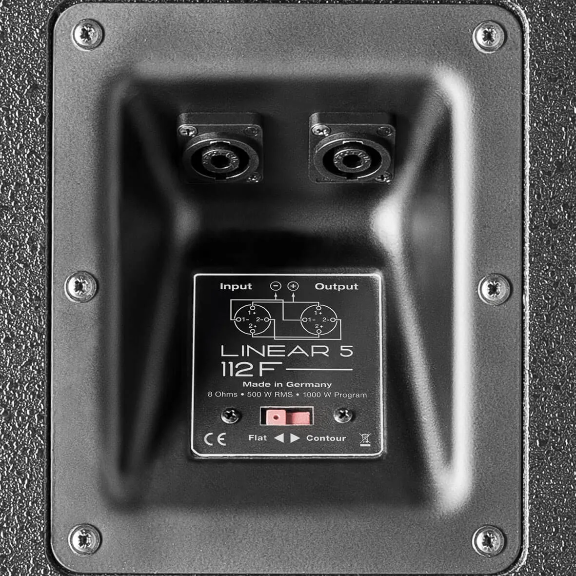 HK Audio LINEAR 5 112 F 1000 Watt Passive Speaker Asymetrical Horn 8 ohm M8 Rig - 12"