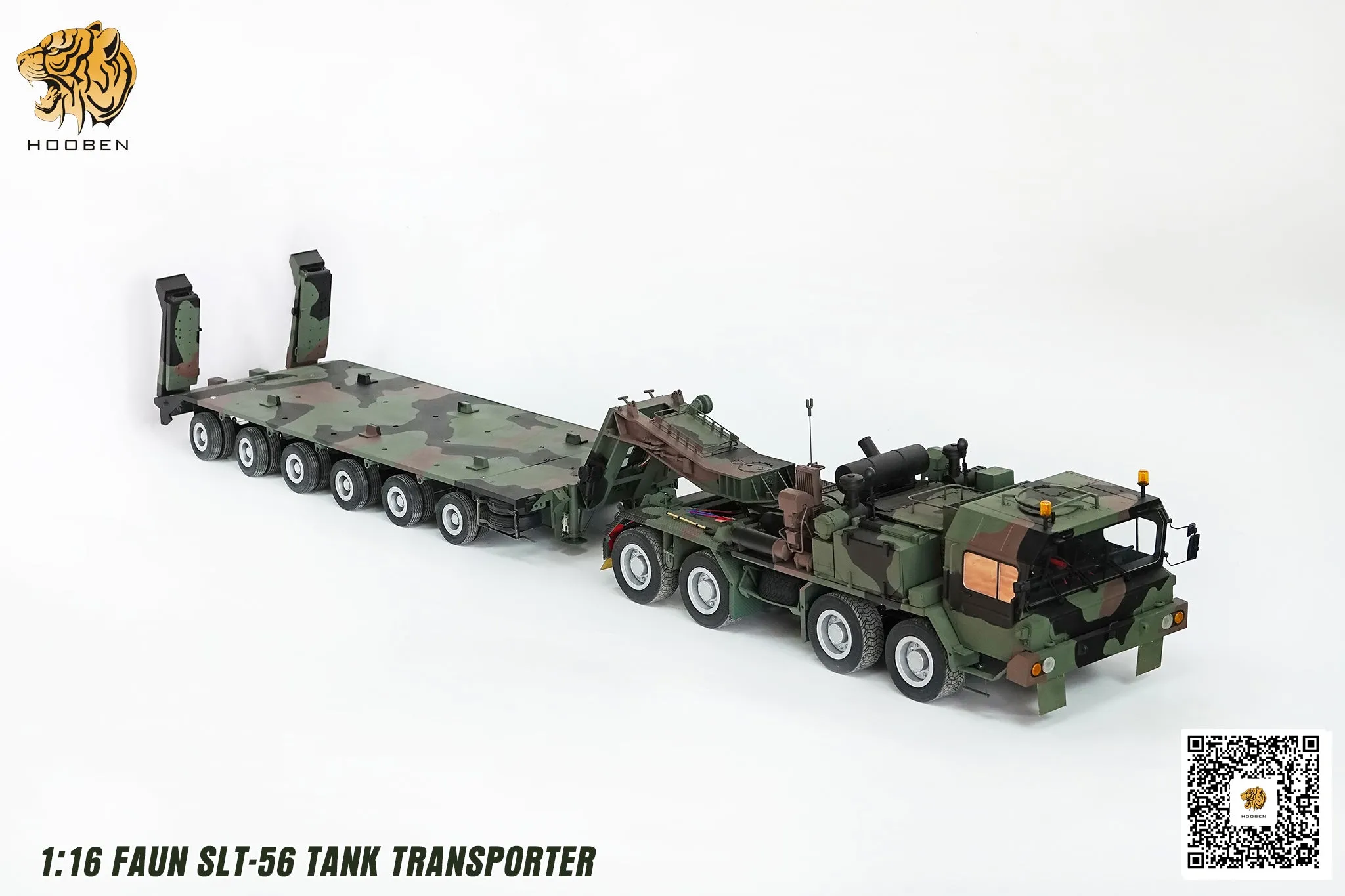 Hooben 1/16 Faun SLT-56 Elephant Tank Transporter RTR Assembled Version No. S6803F