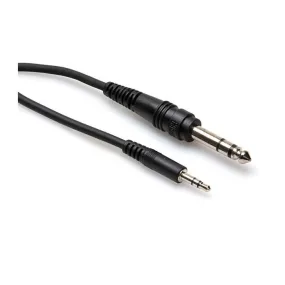Hosa CMS-105 3.5mm To 1/4" TRS Stereo Cable - 5 Foot