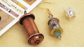 How to Apply Collage Images to Nunn Design Channel Bead Cores and Make An Earring