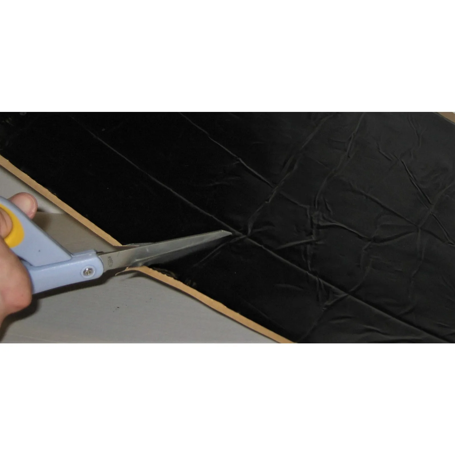 Hushmat Ultra Door Kit Heat and Sound Barrier 12 x 12" Sheet 1/8" Thick Rubber - Black