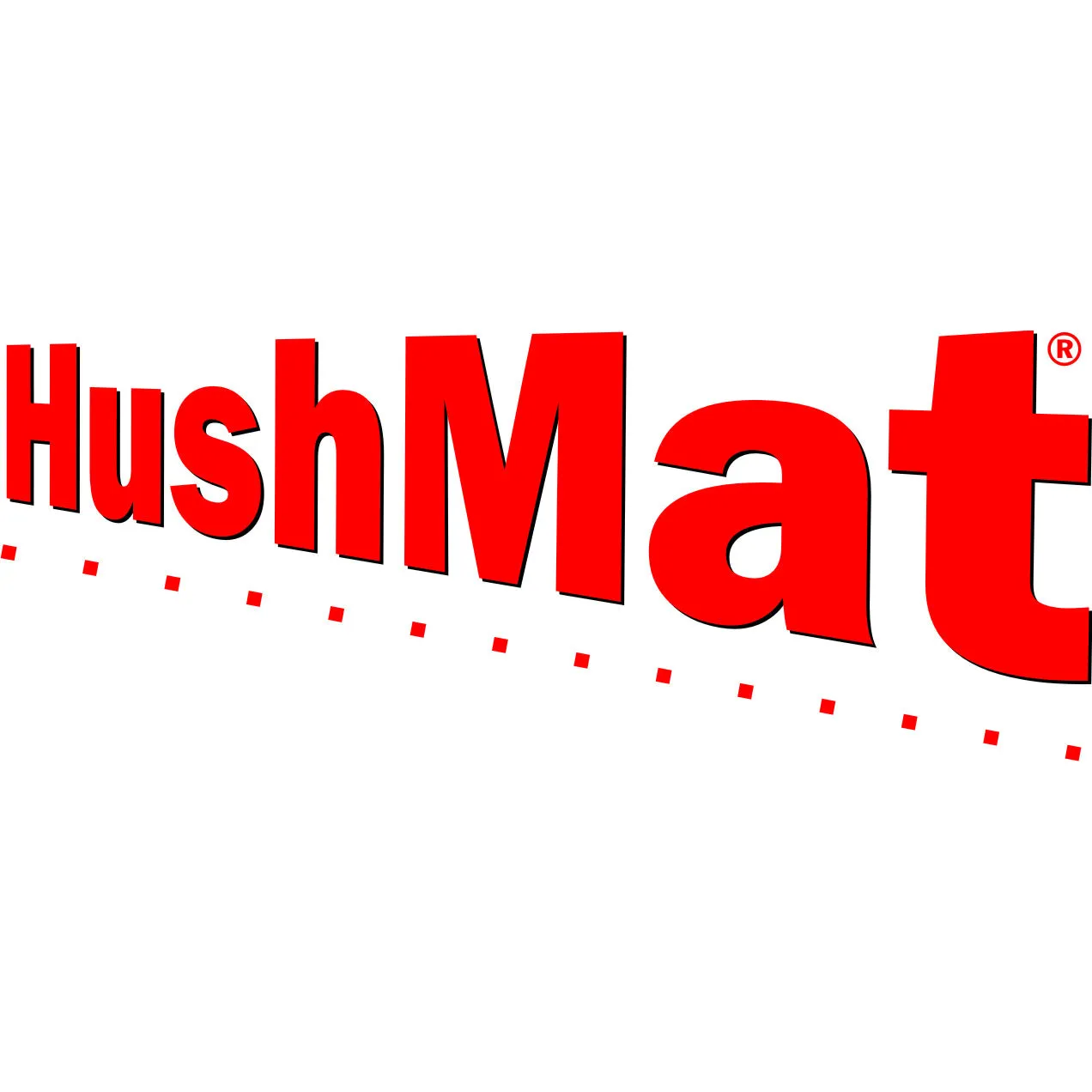 Hushmat Ultra Door Kit Heat and Sound Barrier 12 x 12" Sheet 1/8" Thick Rubber - Black