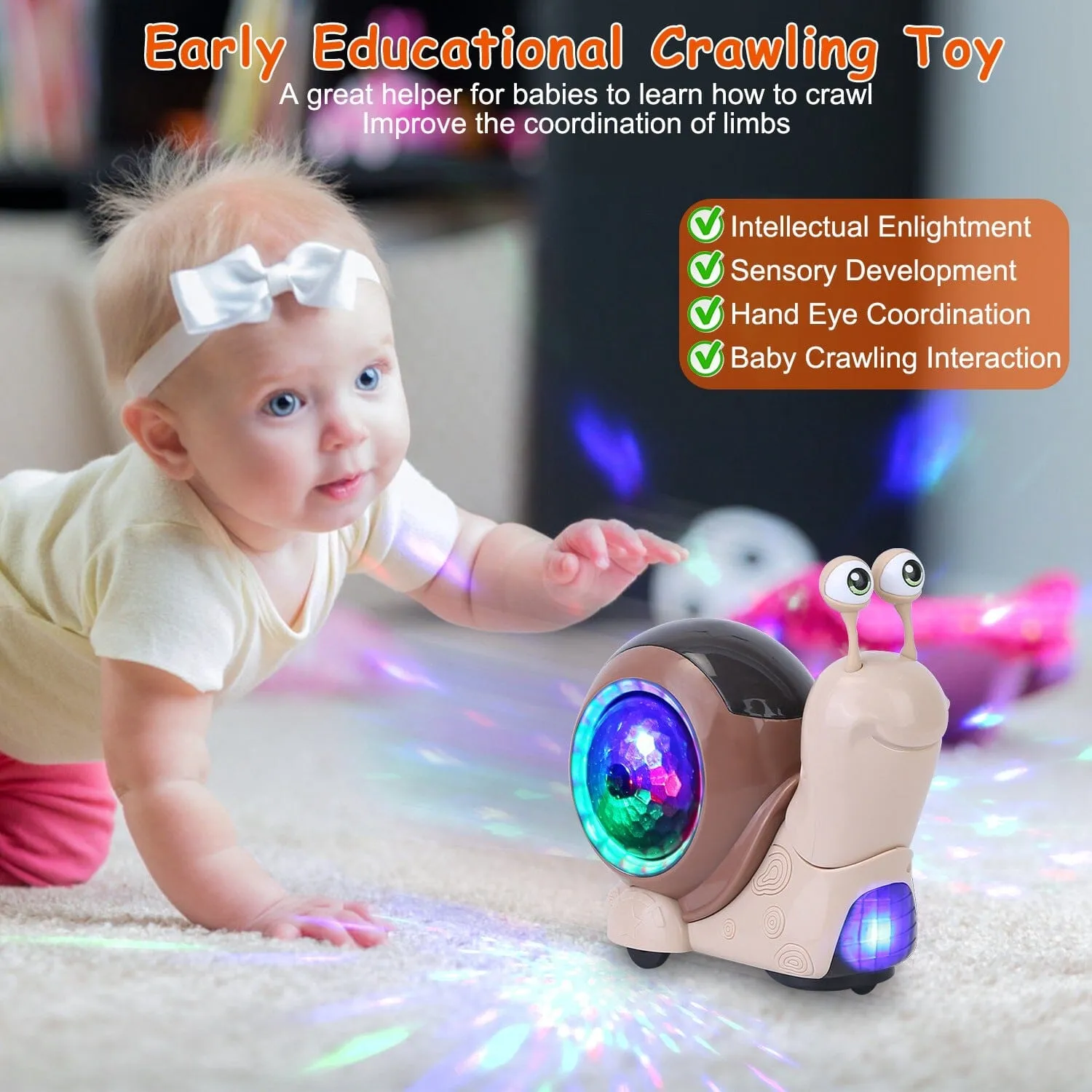 Infant Interaction Toy Automatic Obstacle Avoidance with Music