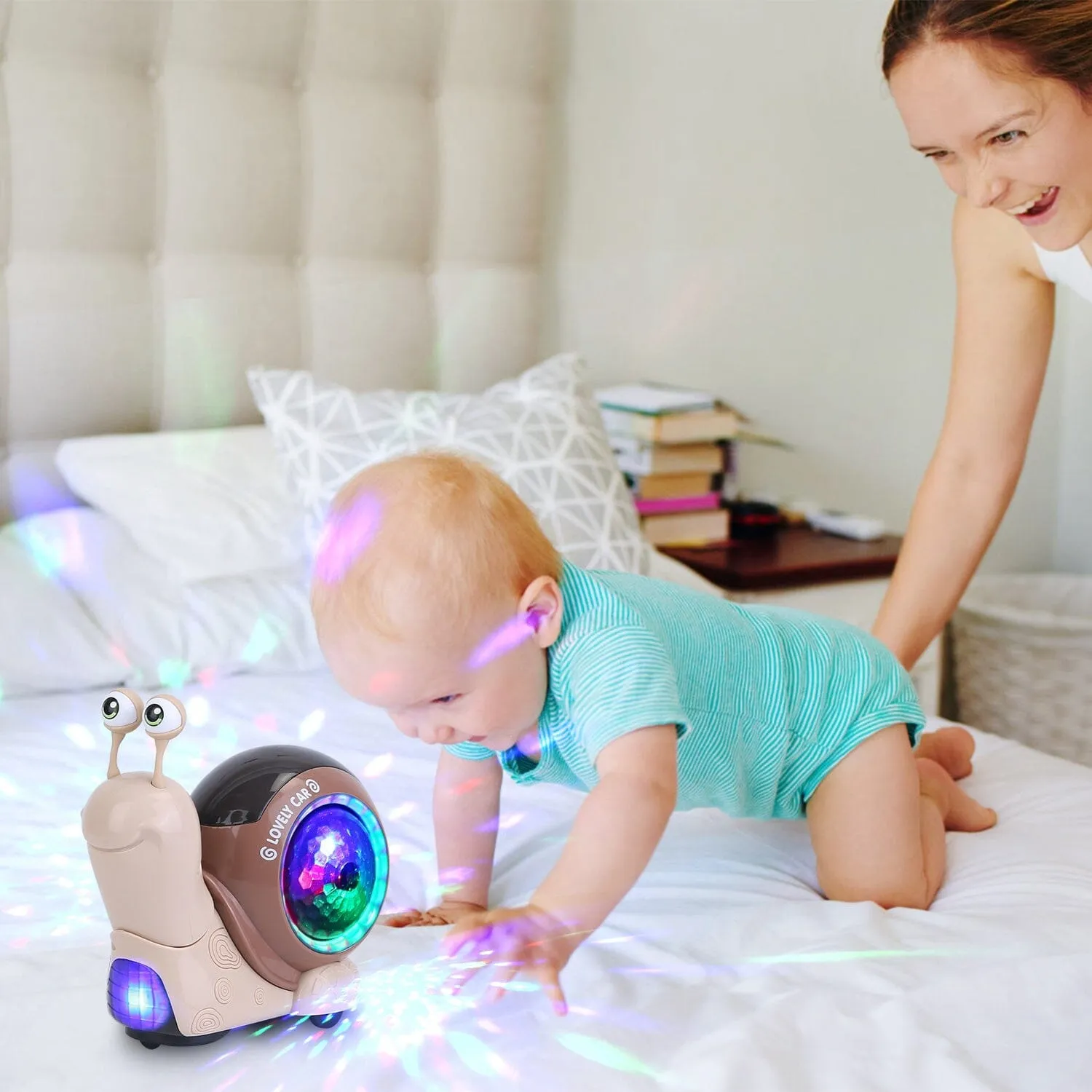 Infant Interaction Toy Automatic Obstacle Avoidance with Music