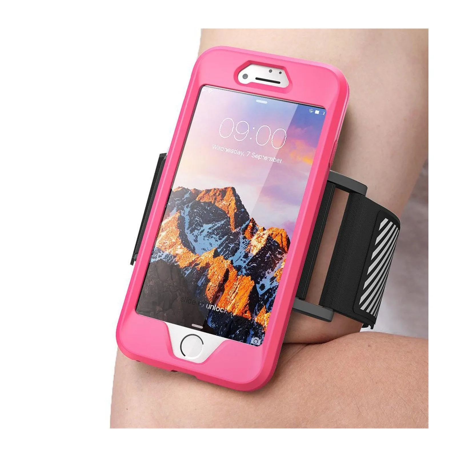 iPhone 8 Athletic Armband-Pink