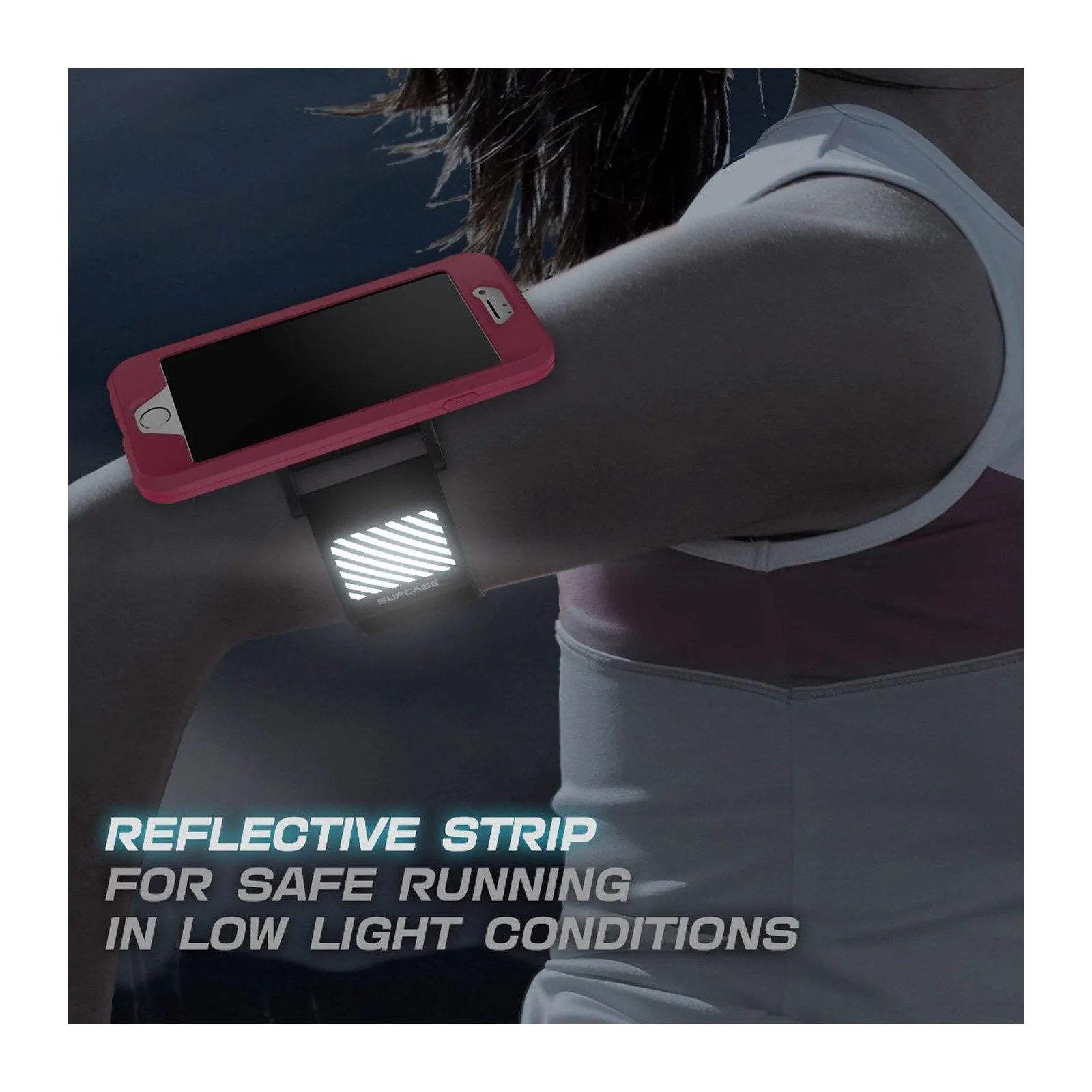 iPhone 8 Athletic Armband-Pink