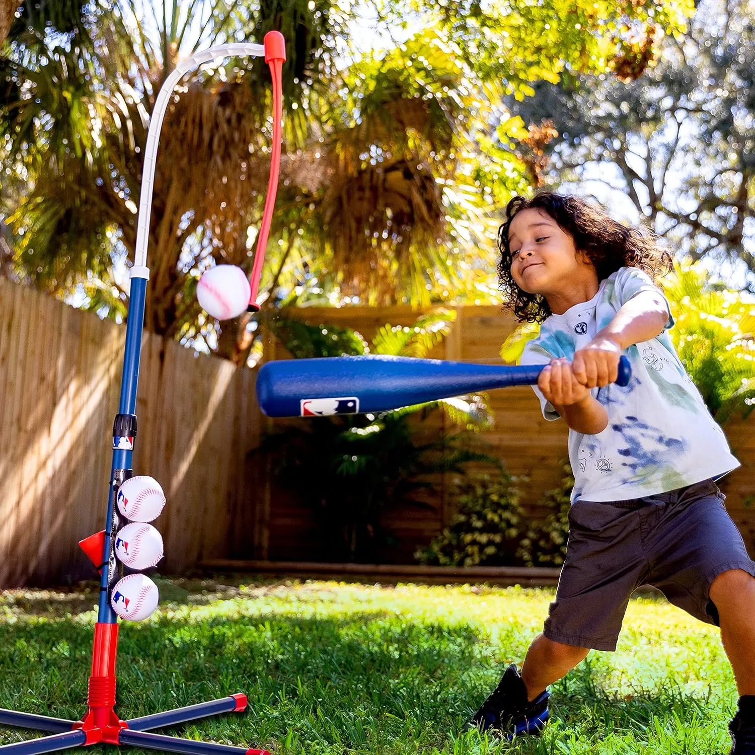 ITEM# 0203   Sports Grow-with-Me Baseball Batting Tee   Stand Set Baseball, Softball   Teeball Hitting Tee Set (Watch Video)